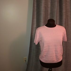 Pink Alfred Dunner tee